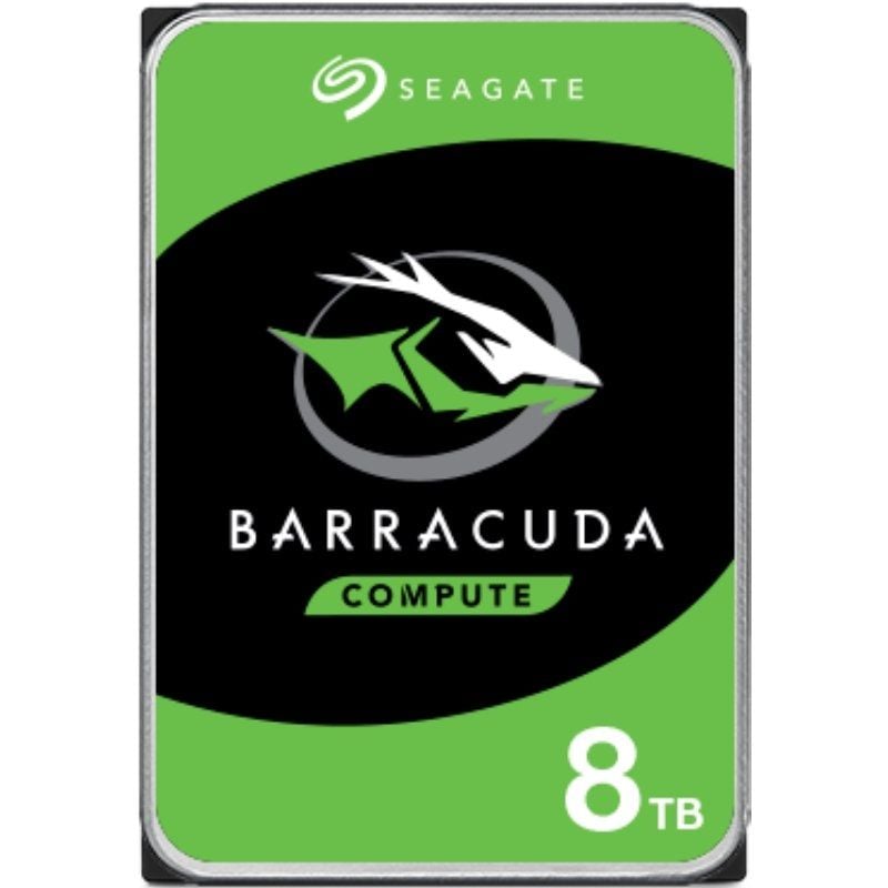 Disco Duro Seagate BarraCuda 8TB/ 3.5"/ SATA III/ 256MB