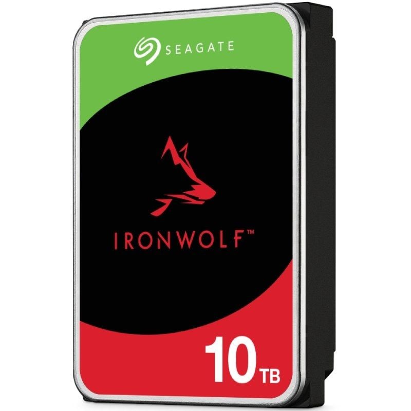 Disco Duro Seagate IronWolf NAS ST10000VN000 10TB/ 3.5"/ SATA III/ 256MB