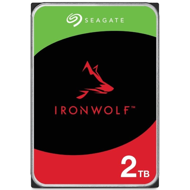 Disco Duro Seagate IronWolf NAS ST2000VN003 2TB/ 3.5"/ SATA III/ 256MB
