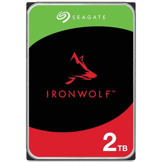 Disco Rígido Seagate IronWolf NAS ST2000VN003 2TB/ 3.5"/ SATA III/ 256MB
