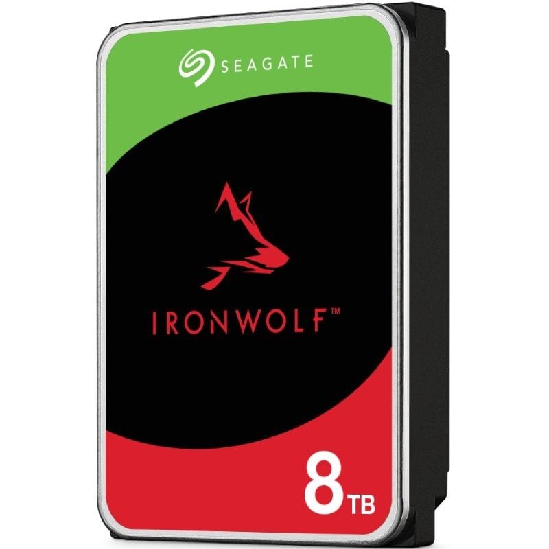 Disco Duro Seagate IronWolf NAS ST8000VN002 8TB/ 3.5"/ SATA III/ 256MB