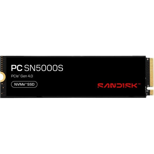 Disco SSD SanDisk PC SN5000S 512GB/ M.2 2280 PCIe Gen4/ Capacidade Total
