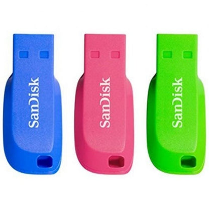 Pen drives 32GB SanDisk Cruzer Blade/ USB 2.0/ Pack 3