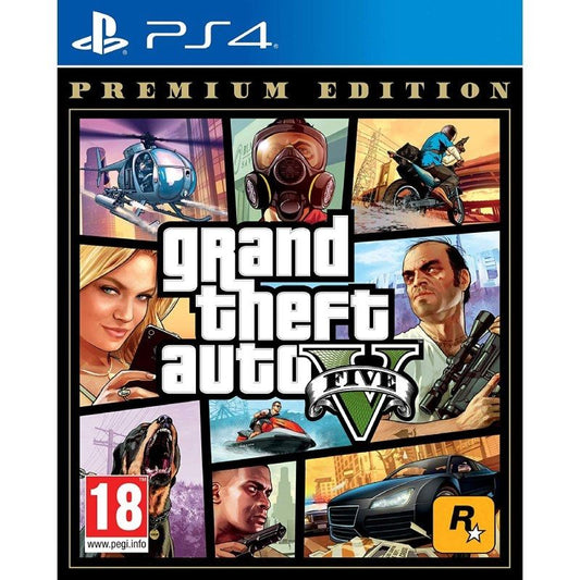 Jogo para Consola Sony PS4 Grand Theft Auto V Edição Premium