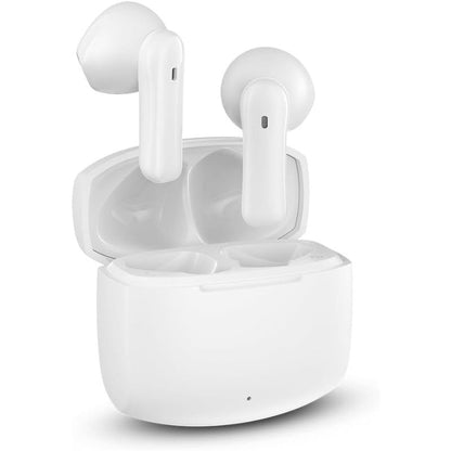 Auriculares Bluetooth SPC Ether 3 Buds con estuche de carga/ Autonomía 8h/ Blancos
