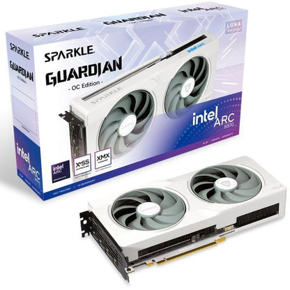 Placa Gráfica Sparkle Intel Arc B570 Guardian Luna OC Edition/ 10GB GDDR6