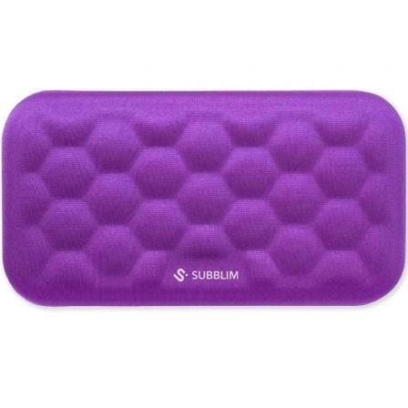 Reposamuñecas Subblim Ergo AirPadding/ Púrpura
