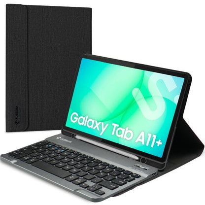 Capa com Teclado Subblim KeyTab Pro BT para Tablets Samsung Galaxy A11+/ Preto
