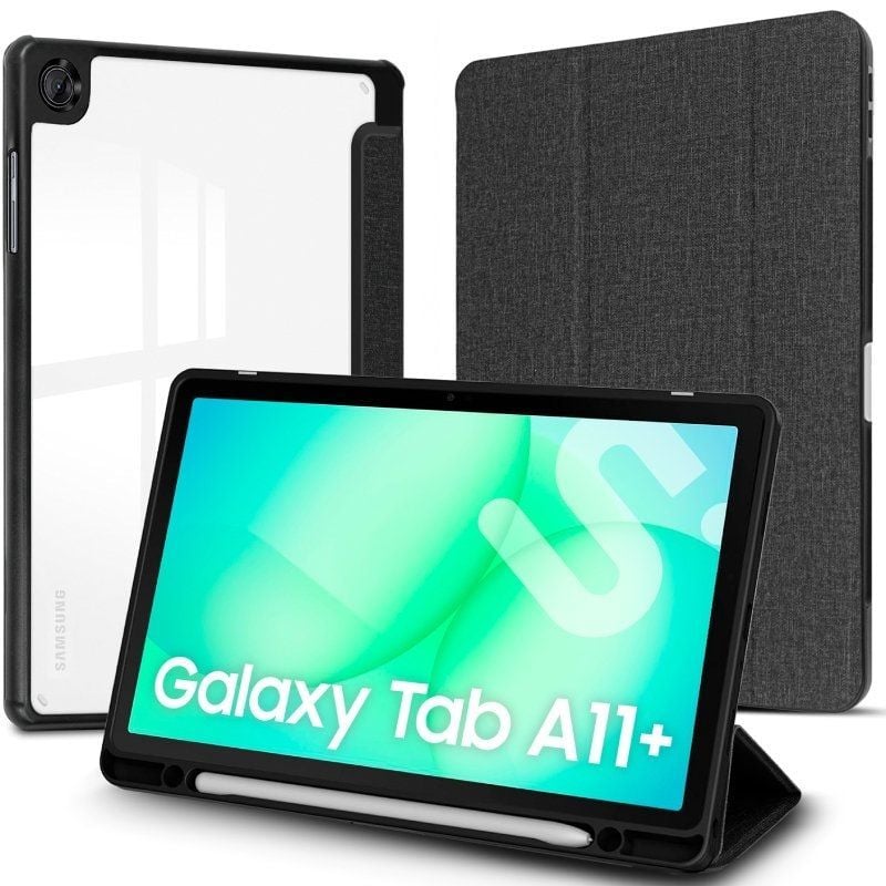 Capa com Teclado Subblim KeyTab Pro BT para Tablets Samsung Galaxy A11+/ Preto