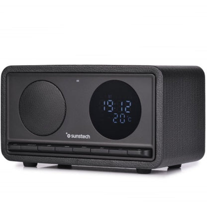 Radio Portátil Sunstech RPBT460/ Negra