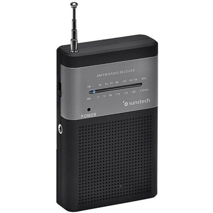Rádio Portátil Sunstech RPS42BLISBK/ Preto
