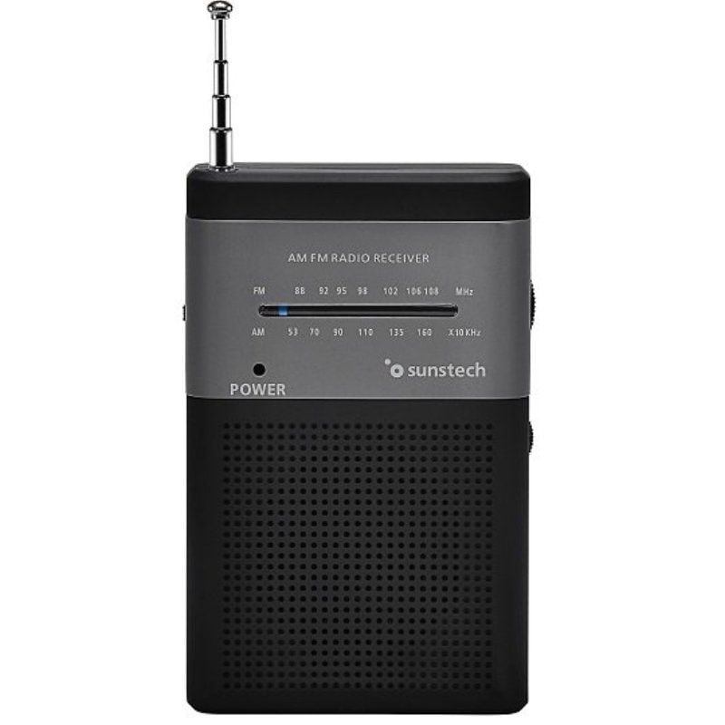 Rádio Portátil Sunstech RPS42BLISBK/ Preto