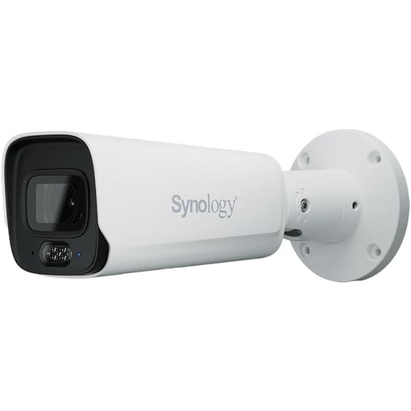 Cámara de Videovigilancia Synology BC800Z/ 137º/ Visión Nocturna/ Control desde APP
