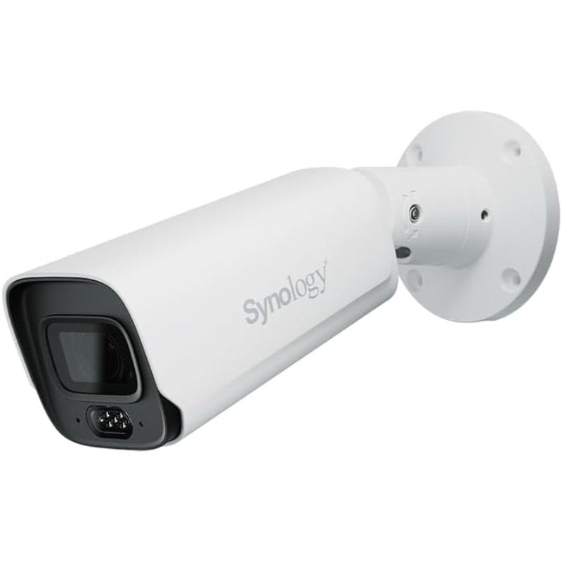 Cámara de Videovigilancia Synology BC800Z/ 137º/ Visión Nocturna/ Control desde APP