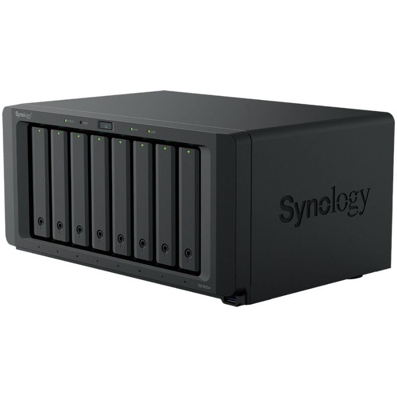 NAS Synology Diskstation DS1825+/ 8 Baías 3.5"- 2.5"/ 8GB DDR4/ Formato Torre