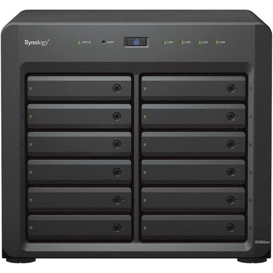 NAS Synology Diskstation DS3622XS+/ 12 Baias 3.5"- 2.5"/ 16GB DDR4/ Formato Torre
