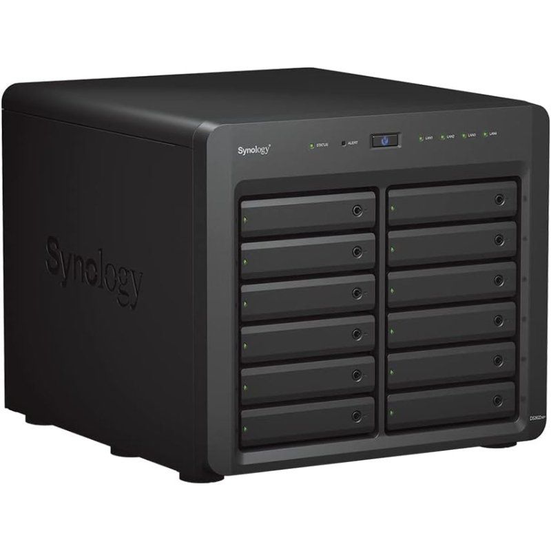NAS Synology Diskstation DS3622XS+/ 12 Baias 3.5"- 2.5"/ 16GB DDR4/ Formato Torre