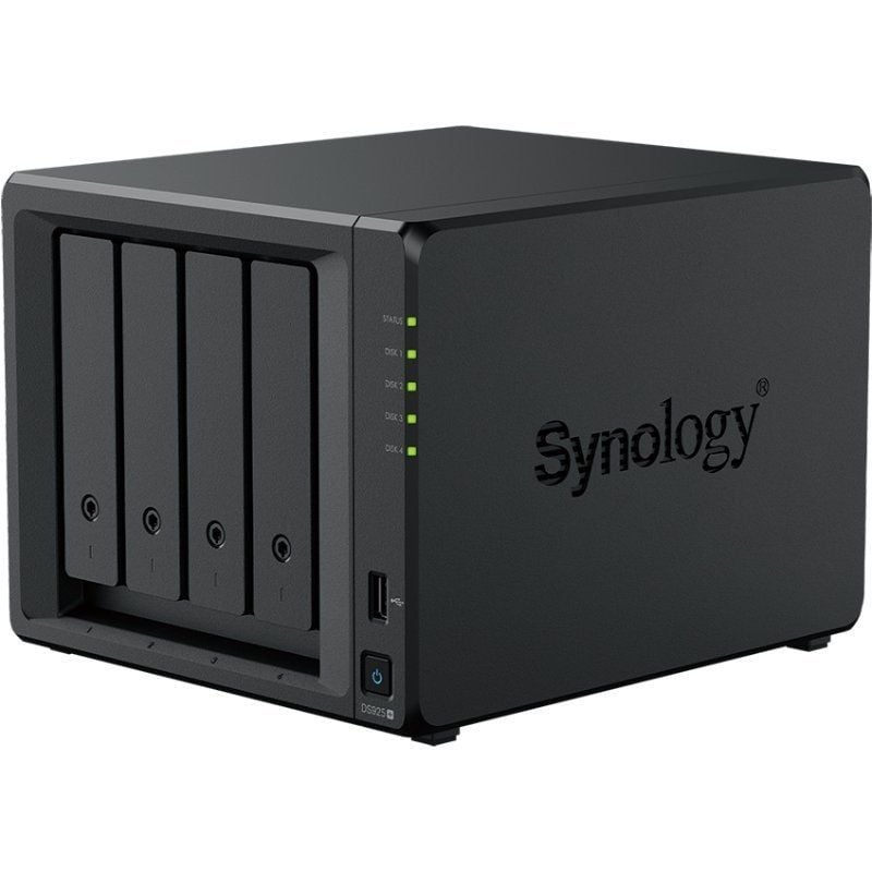 NAS Synology Diskstation DS925+/ 4 Baias 3.5"- 2.5"/ 4GB DDR4/ 8TB/ Formato Torre