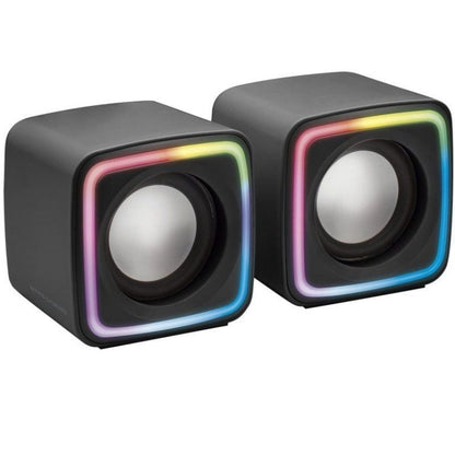 Altifalantes Mars Gaming MSCUBE/ 8W/ 2.0/ Pretos
