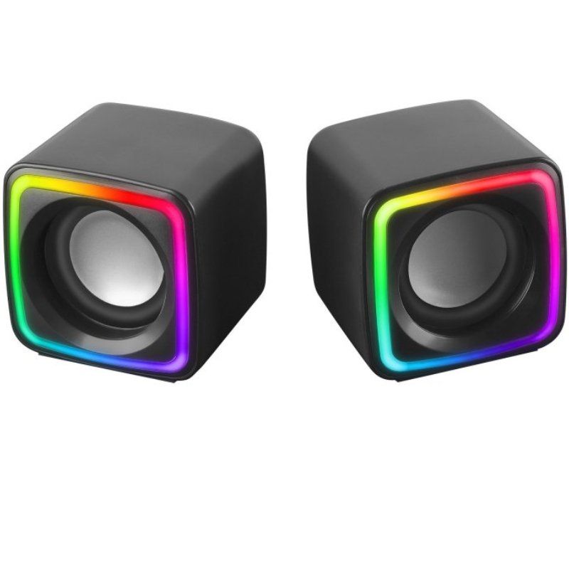 Altifalantes Mars Gaming MSCUBE/ 8W/ 2.0/ Pretos