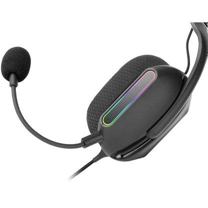 Auscultadores Gaming com Microfone Mars Gaming MH-PRO/ Jack 3.5/ USB/ Pretos
