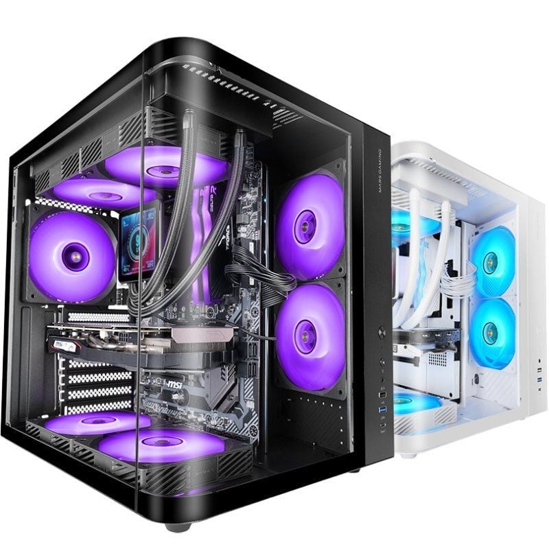 Caixa Gaming Semitorre Mars Gaming MC-CURV