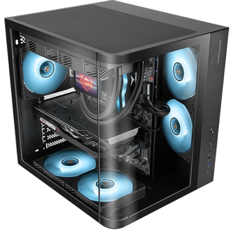 Caixa Gaming Semitorre Mars Gaming MC-CURV