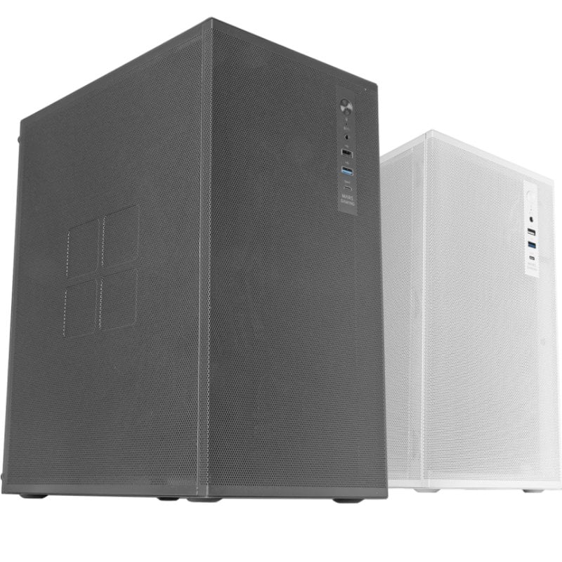 Caixa Gaming Minitower Mars Gaming MC-MESHPRO