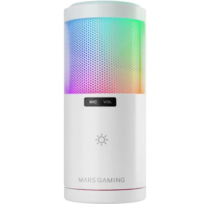 Microfone Mars Gaming MMIC-SC / USB 2.0 / Branco