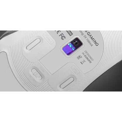 Rato Gaming Mars Gaming MMGLOWW/ Até 12800 DPI/ Branco