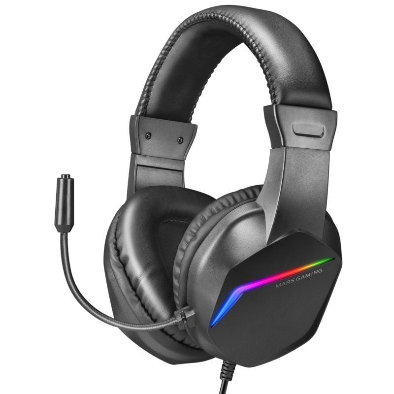 Pack Gaming Mars Gaming MCP-RGB3/ Teclado RGB + Rato Ótico + Tapete XXL + Auscultadores