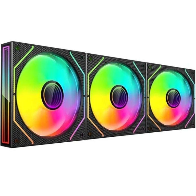 Pack 3 Ventoinhas Mars Gaming MF-3DPROKIT/ 12cm + HUB + Controlo Remoto/ ARGB