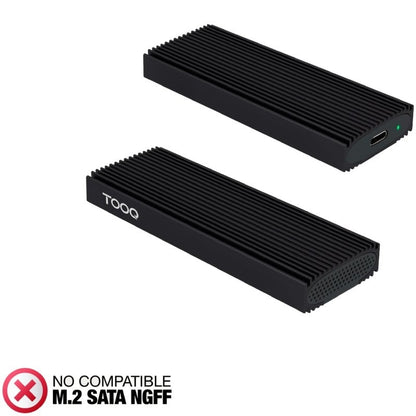 Caja Externa para Disco SSD M.2 NVMe TooQ TQE-2230B/ USB 3.1