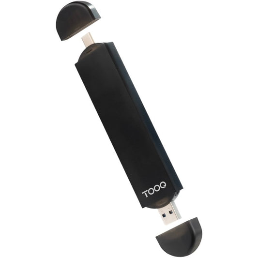 Caixa Externa para Disco SSD M.2 NVMe TooQ TQE-2240B/ USB 3.0/ USB Tipo-C 3.2 Gen2