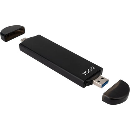 Caja Externa para Disco SSD M.2 NVMe TooQ TQE-2240B/ USB 3.0/ USB Tipo-C 3.2 Gen2