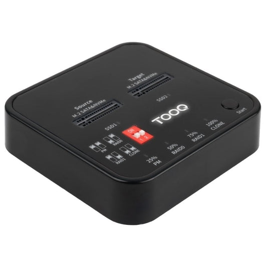 Docking Station para SSD M.2 SATA/NVMe TooQ TQDS-201B