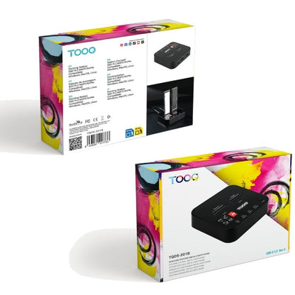 Docking Station para SSD M2 SATA/NVMe TooQ TQDS-201B