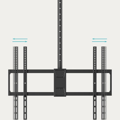 Suporte de Teto Rotativo/Inclinável TooQ LPCE11100TSLI-B para TV de 50-100"/ até 80kg