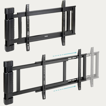 Soporte de Pared Eléctrico Giratorio TooQ LPM4381XL-B para TV de 32-75"/ hasta 50kg