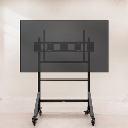 Suporte de Chão Ajustável com Rodas TooQ FS20105M-B para TV de 60-105"/ até 120kg