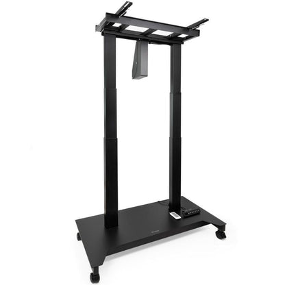 Soporte de Suelo Eléctrico/ Inclinable/ Ajustable con Ruedas TooQ UROS FSM03-B para TV 52-84"/ hasta 100kg