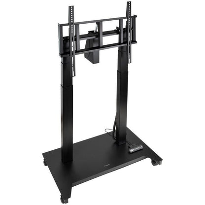 Soporte de Suelo Eléctrico/ Inclinable/ Ajustable con Ruedas TooQ UROS FSM03-B para TV 52-84"/ hasta 100kg