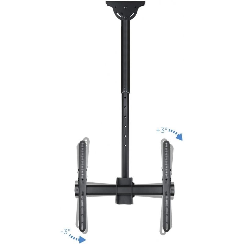 Suporte de Teto Orientável/ Inclinável/ Extensível Tooq LPCE1155TSLI-B para TV de 32-55"/ até 50kg