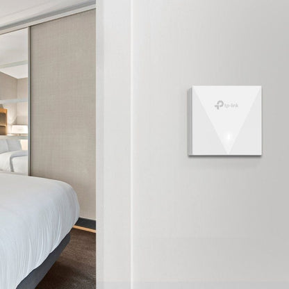 Ponto de Acesso Sem Fios TP-Link Omada EAP650-WALL/ WiFi 6/ PoE+/ 2976Mbps/ 2.4GHz 5GHz/ Antenas de 5dBi/ WiFi 802.11 ax/ac/a/n/b/g