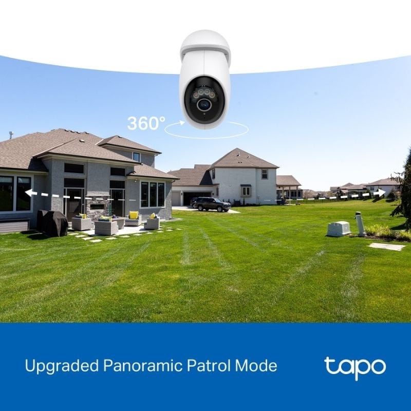 Câmara de Videovigilância TP-Link Tapo C560WS/ Visão Noturna/ Controlo via APP