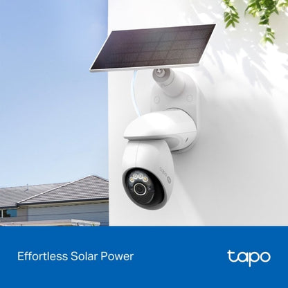 Cámara de Videovigilancia TP-Link Tapo TC92 KIT/ Visión Nocturna/ Control desde APP/ Incluye Panel Solar