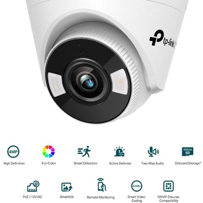 Câmara de Videovigilância TP-Link VIGI C440/ Visão Noturna/ Controlo por APP