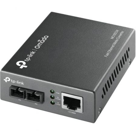 Conversor de Medios Gigabit TP-Link MC100CM/ 1 Puerto/ RJ-45 10/100