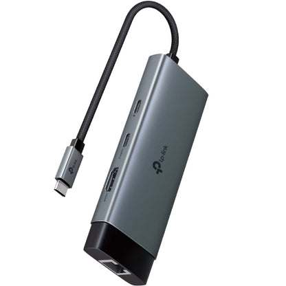 Docking USB Tipo-C TP-Link UH6120C/ 1xUSB Tipo-C/ 2xUSB/ 1xHDMI 4K/ 1xRJ45/ 1xUSB Tipo-C PD/ Gris