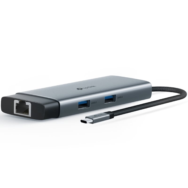 Docking USB Tipo-C TP-Link UH6120C/ 1xUSB Tipo-C/ 2xUSB/ 1xHDMI 4K/ 1xRJ45/ 1xUSB Tipo-C PD/ Gris